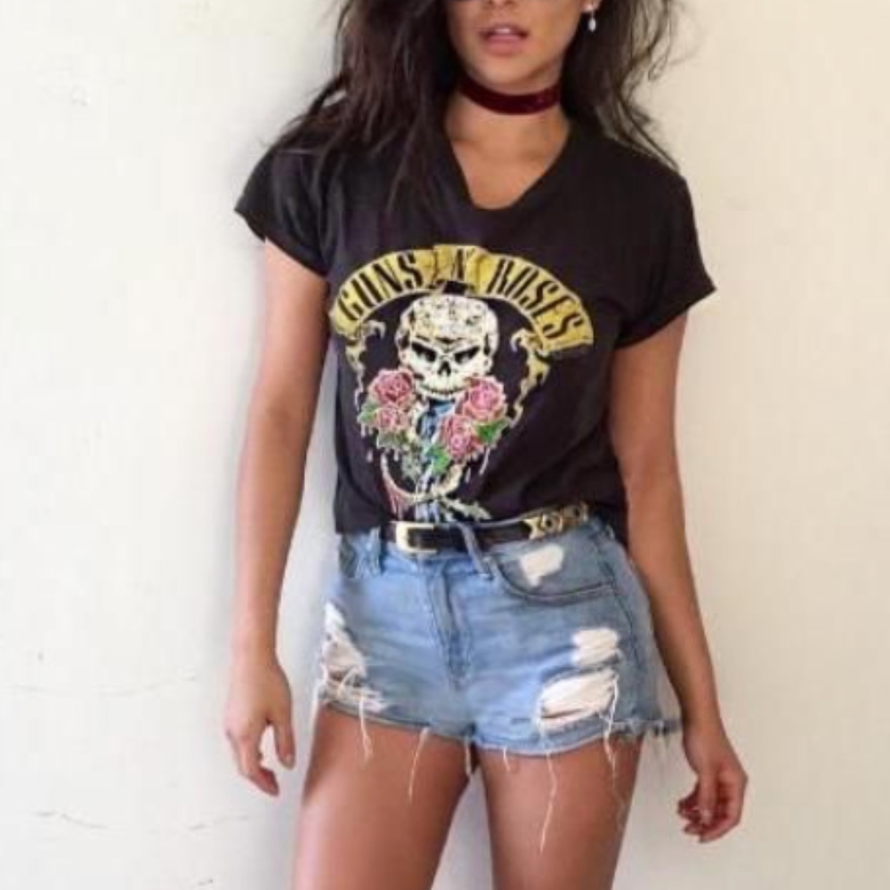 Lovers and Friends denim shorts